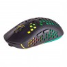 Rato MARS GAMING MMW3 WIRELESS MOUSE. 79G ULTRA-LIGH. RECHARGEABLE BATTERY. BLACK - 8435693100003