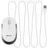 Macally Rato DynaMouse USB White Silver - 8717278769592
