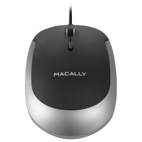 Macally Rato DynaMouse USB Black/space Grey - 8717278769585