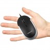 Macally Rato DynaMouse USB Black space Grey - 8717278769585