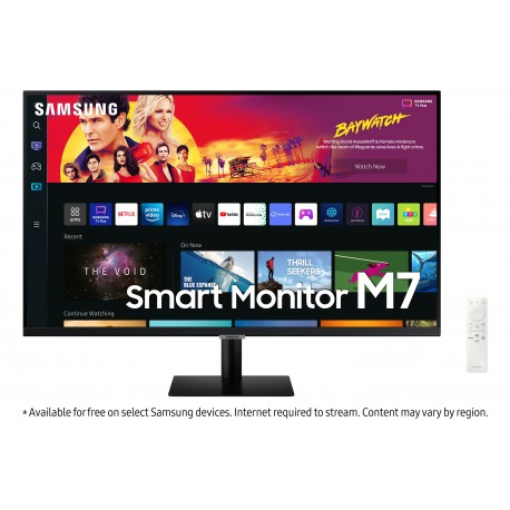 Monitor Samsung M70B 32" UHD FLAT 60Hz 4ms FF-HDMI/Colunas/USB-C - 8806094786569