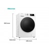 MÁQUINA DE LAVAR ROUPA HISENSE - WDQA8014EVJM - 6901101815248