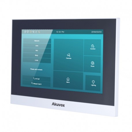 Akuvox AK-C313W-2 Monitor Linux para videoporteiro Visor TFT de 7" - 6933964802240