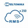 Teltonika TK-RMS-250LIC Licencias Plataforma Teltonika RMS Pack de 250 Licencias (Creditos)