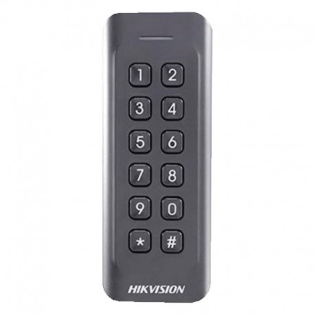 Hikvision DS-K1802EK Lector de acceso para marcos Acceso por tarjeta EM y PIN - 6954273636876