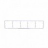 Ajax AJ-FRAME-5 Ajax - LightSwitch Frame (5 seats) Marco para cinco interruptores