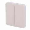 Ajax AJ-SOLOBUTTON-2G-IVO Ajax - LightSwitch SoloButton Panel tactil para interruptor de luz doble - 4823114029752