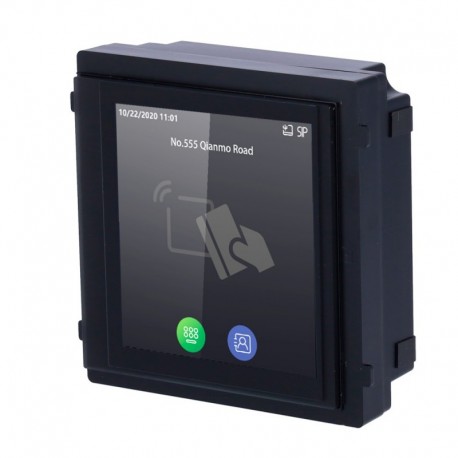 Hikvision DS-KD-TDE Modulo de extension Pantalla tactil IPS 4 Teclado e Directorio - 6931847175276
