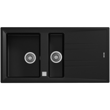 TEKA - Lava-Louças Stone 60 B-TG 1½C 1E Black - 8434778005059