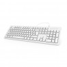 HAMA KC-200 Teclado Básico QWERTY USB Branco - 4047443459701