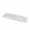 HAMA KC-200 Teclado Básico QWERTY USB Branco - 4047443459701