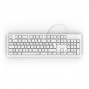 HAMA KC-200 Teclado Básico QWERTY USB Branco - 4047443459701