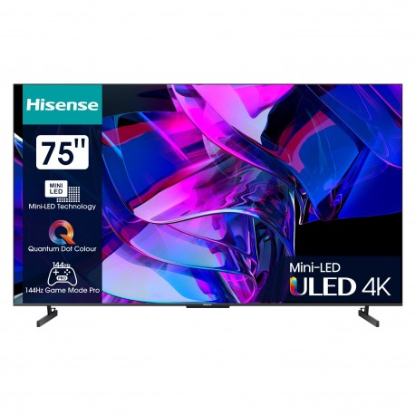 Smart TV Hisense 75"Mini-Led 4K U7KQ - 6942147493540