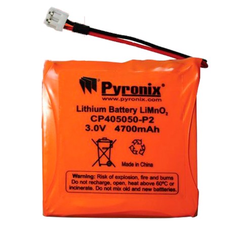 Pyronix BATT-ES1 Bateria de Apoio de Lítio Recarregável 3 V 4700 mAh compatível DELTABELL ou XDH10TT1-WE