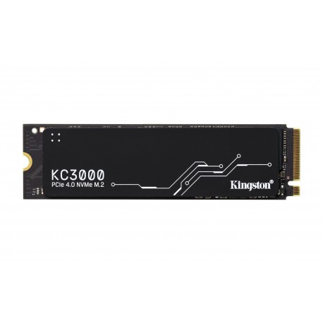 SSD M.2 PCIe 4.0 NVMe Kingston 512GB KC3000-7000R/3900W-450K/900K IOPs - 0740617324402