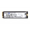 SSD M.2 PCIe 4.0 NVMe Kingston 512GB KC3000-7000R 3900W-450K 900K IOPs - 0740617324402