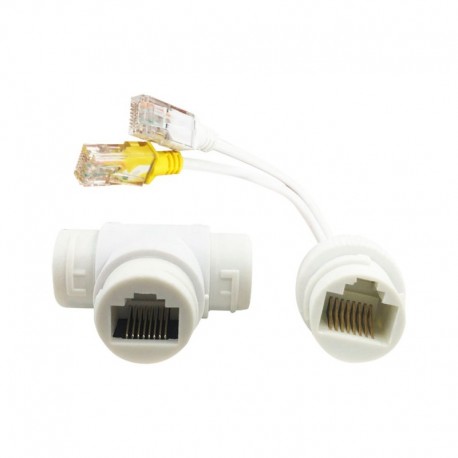 Safire SF-POE-DUAL-SINGLE-RJ45 Combinador e separador PoE RJ45. Para camaras IP - 8435325479118