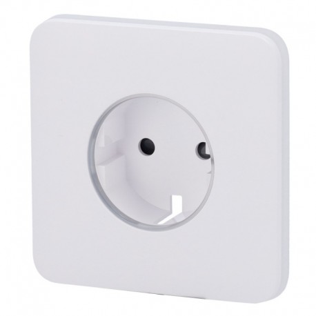 Ajax AJ-SOLOCOVER-SMART-W Proteçao frontal para ficha inteligente tipo F Compativel com AJ-OUTLETCORE-SMART - 4823114045158