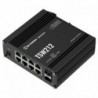Teltonika TK-TSW212 Teltonika Switch PoE Gestionable Industrial 8 portas Ethernet RJ45 Gigabit +2 SFP Gigabit - 4779051841370