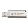 Pen Drive Kingston 128GB IronKey Locker Plus 50 AES Encrypted. USBtoCloud.Type A. USB3.2 - 0740617329391