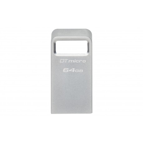 Pen Drive Kingston 64GB DataTraveler Micro USB 3.2 200MB/s Leitura - DTMC3G2 - 0740617328066