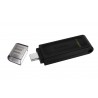 Pen Drive Kingston 256GB DataTraveler 70 USB 3.2 Type C - DT70 - 0740617331233