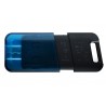 Pen Drive Kingston 256GB DataTraveler 80 M USB 3.2 Type C - DT80M - 0740617330557