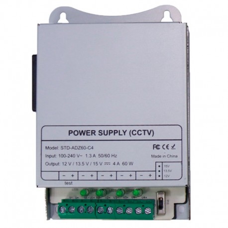 Oem DC12V5A-4-DIN Fonte de alimentaçao comutada Saida DC 12 V 5 A / 60 W - 8435325483115
