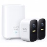 Eufy EUFY-CAM2C-S210 2 Camaras + 1 HomeBase Eufy da Anker 1080p 6700 mAh Sensor PIR + Humano - 0194644015305