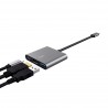 Adaptador TRUST DALYX 3-IN-1 USB-C - 8713439237726