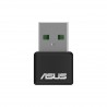Adaptador ASUS Rede USB-AX55 NANO. AX1800 Dual Band 2.4GHz 5GHz. WiFi 6 - 4711081760795