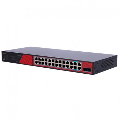 Safire SF-SW2824HIPOE-GF-300 Safire Switch Hi-PoE 24 portas + 2 SFP Uplink + 2 Uplink RJ45 - 8435325482163