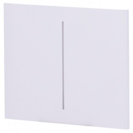 Ajax AJ-CENTERBUTTON-2G-W-VERT Painel tatil para interrutor duplo vertical Compativel com AJ-LIGHTCORE-2G-VERT - 4823114050206