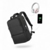 Swissten Laptop Backpack 15.6 Black - 8595217478169