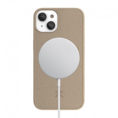 Woodcessories MagSafe Bio iPhone 14 Plus Taupe - 4260750593429