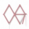 Nanoleaf Lines Skin 60° Hex 9pcs Pink Matte - 4897105330547