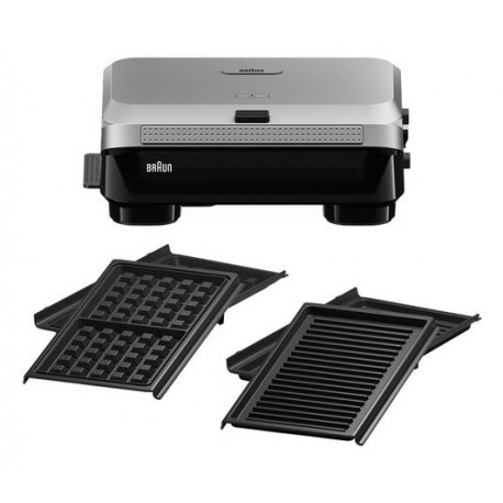 GRELHADOR DE PLACAS BRAUN - SM 5006 - 8021098002426
